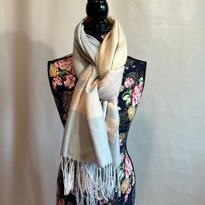 !!3 FOR $25 -- Pastel Striped Scarf